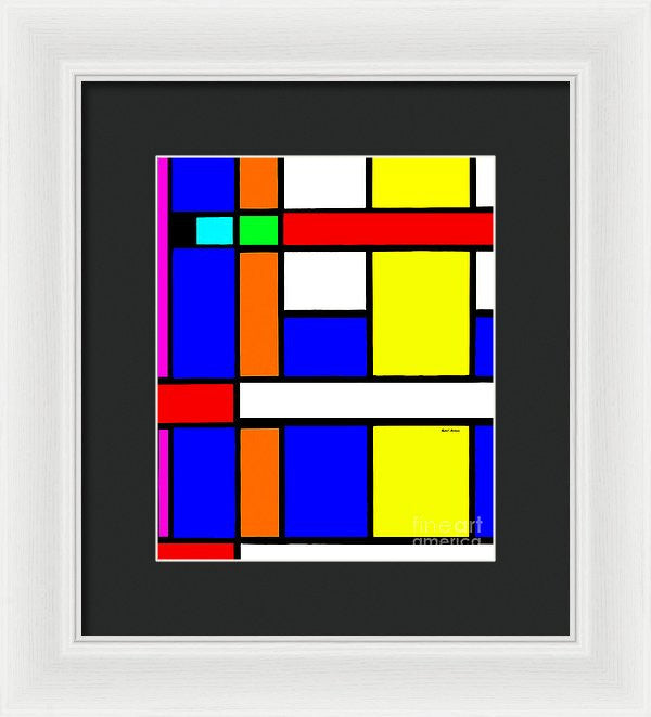 Framed Print - Geometric 9706