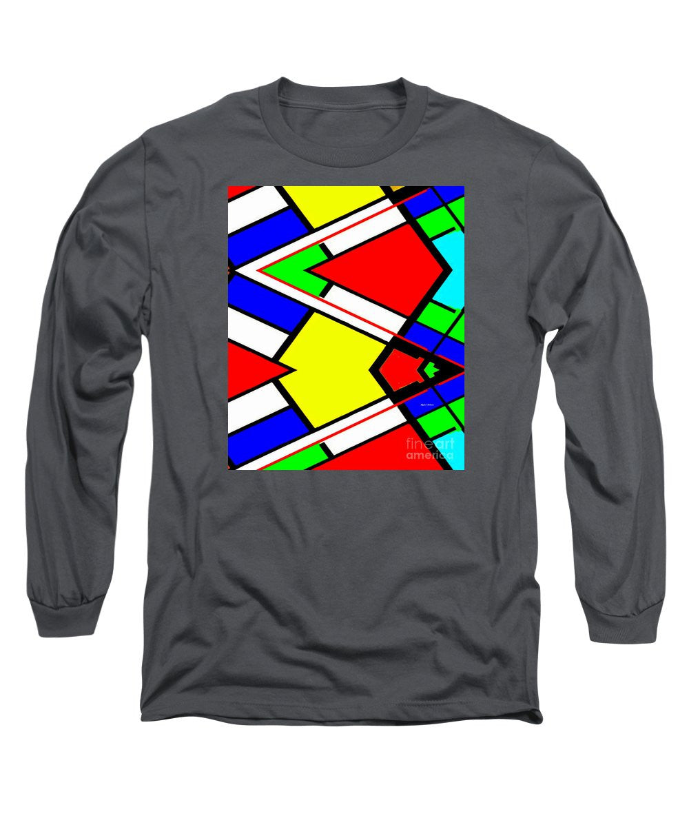 Long Sleeve T-Shirt - Geometric 9710