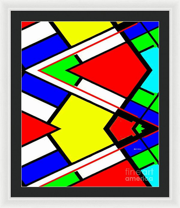 Framed Print - Geometric 9710