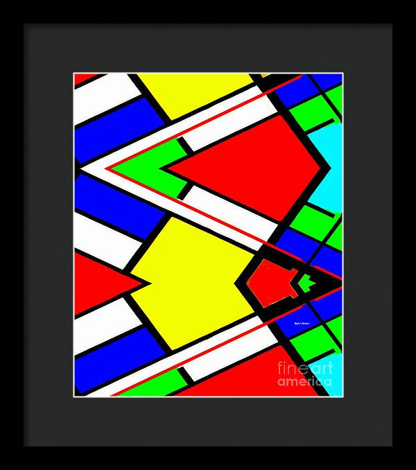 Framed Print - Geometric 9710