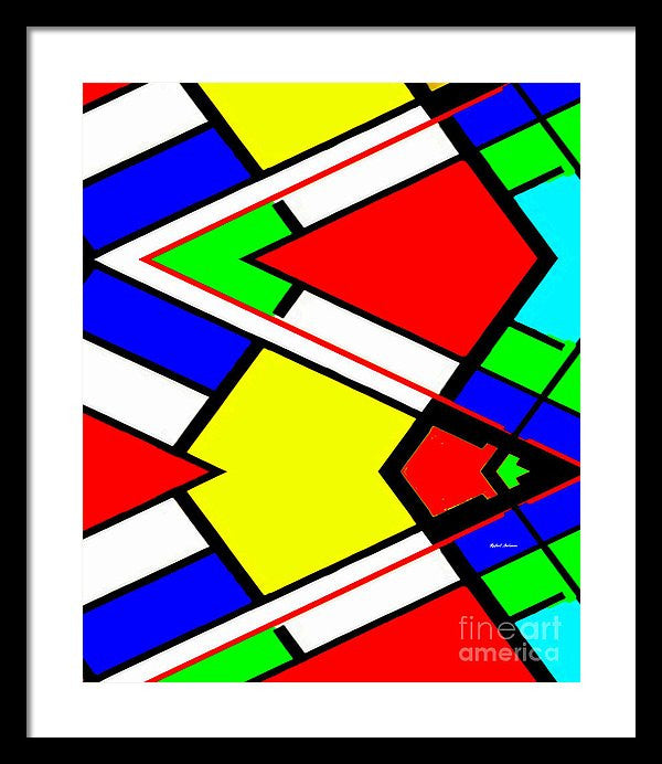 Framed Print - Geometric 9710