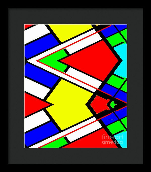 Framed Print - Geometric 9710