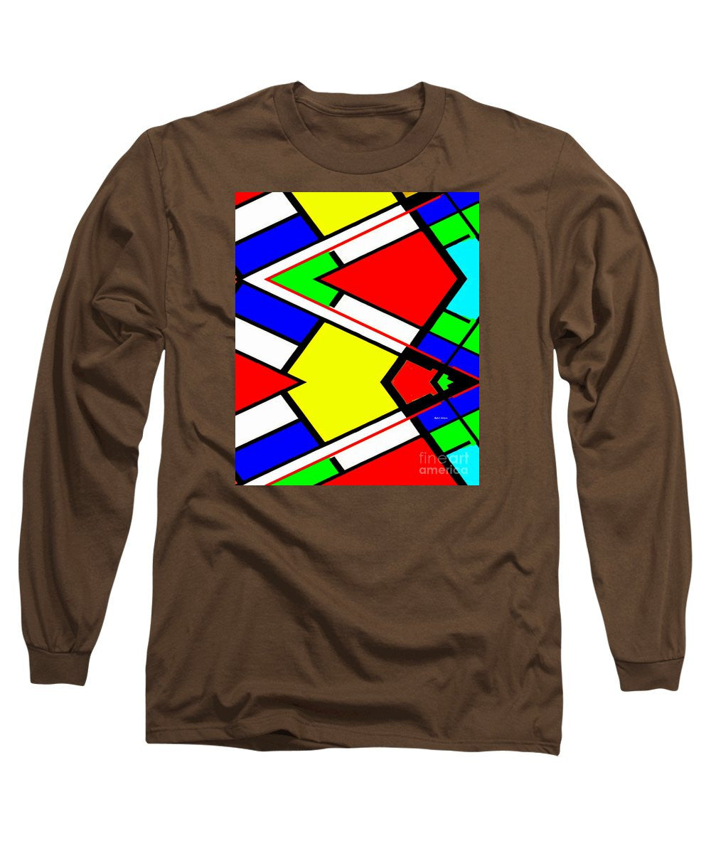 Long Sleeve T-Shirt - Geometric 9710