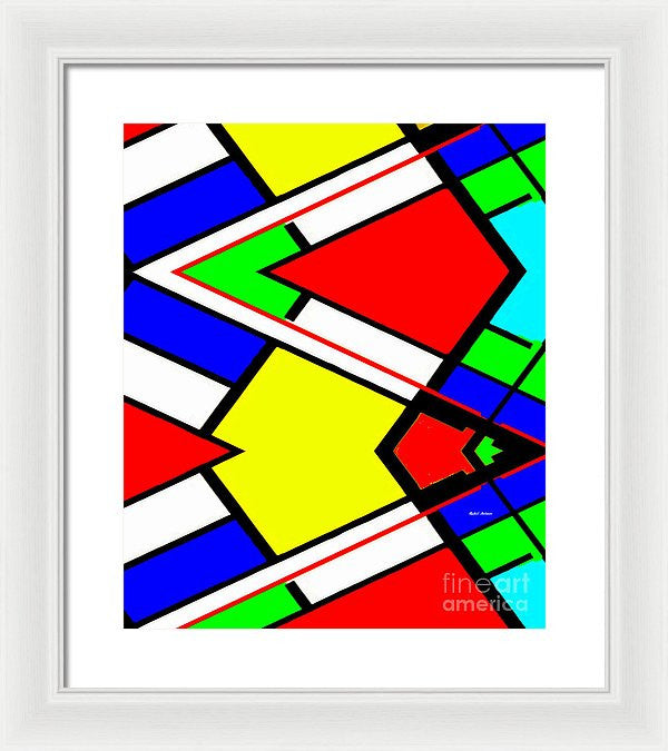 Framed Print - Geometric 9710