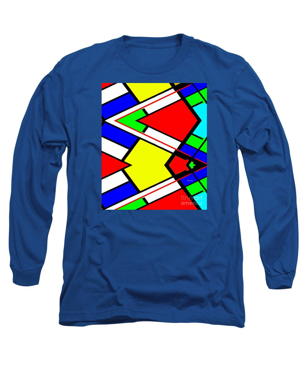 Long Sleeve T-Shirt - Geometric 9710