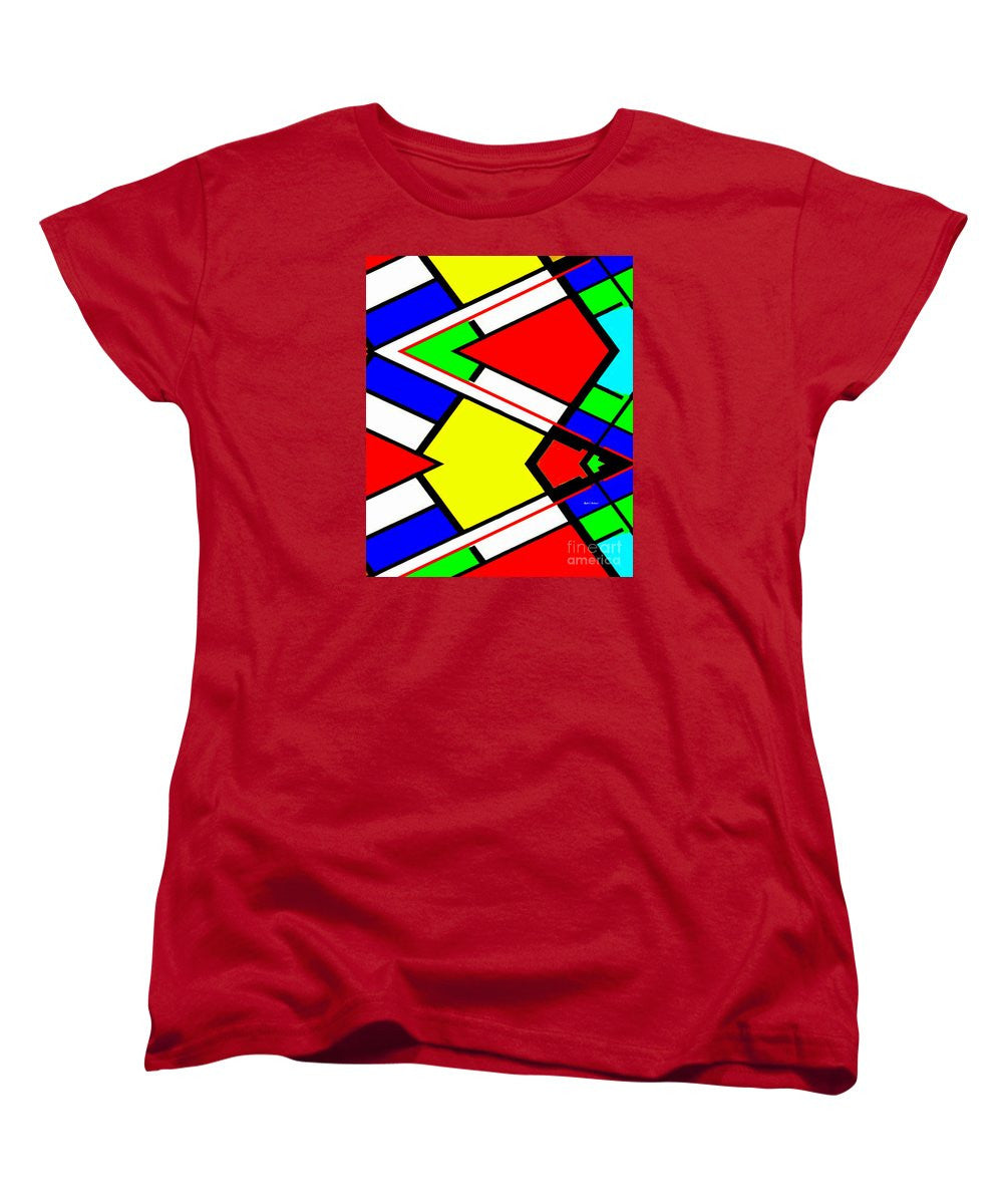 Women's T-Shirt (Standard Cut) - Geometric 9710