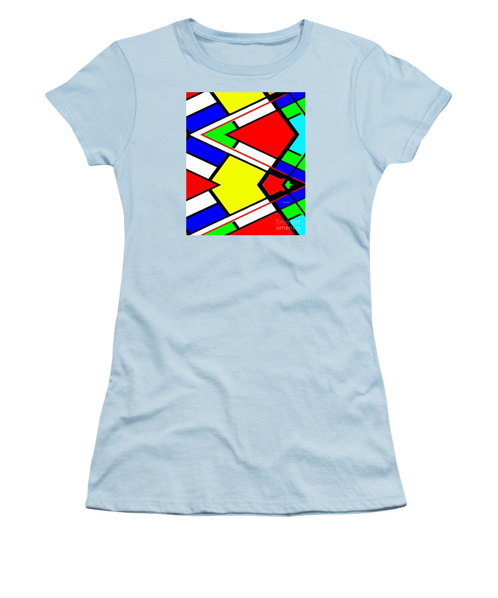 Women's T-Shirt (Junior Cut) - Geometric 9710