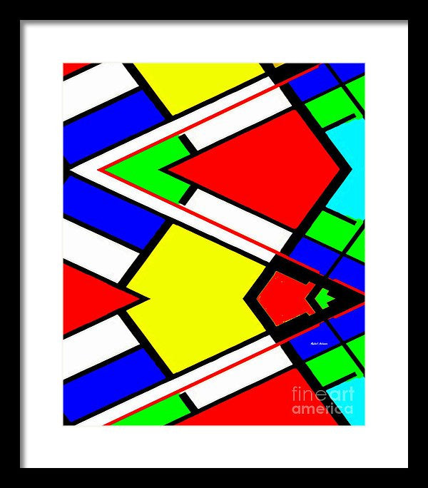 Framed Print - Geometric 9710