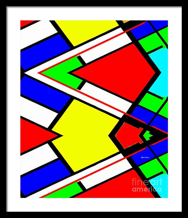 Framed Print - Geometric 9710