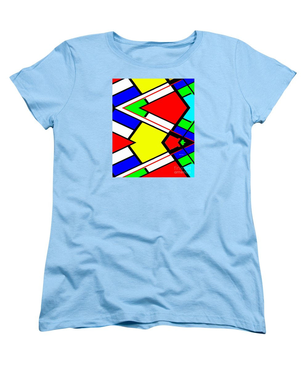 Women's T-Shirt (Standard Cut) - Geometric 9710