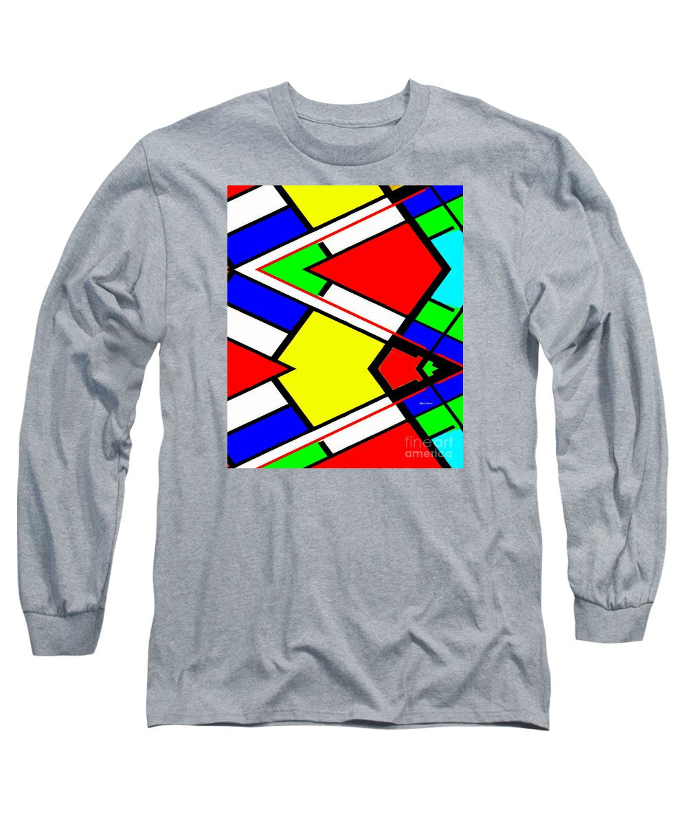 Long Sleeve T-Shirt - Geometric 9710