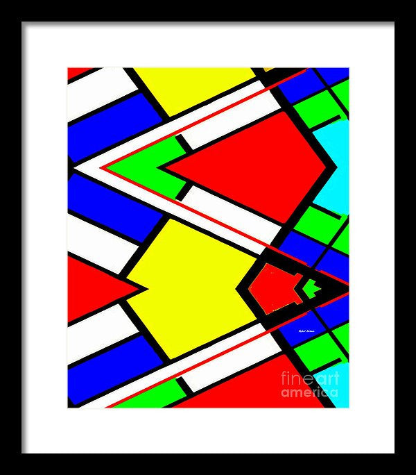 Framed Print - Geometric 9710