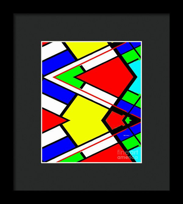 Framed Print - Geometric 9710