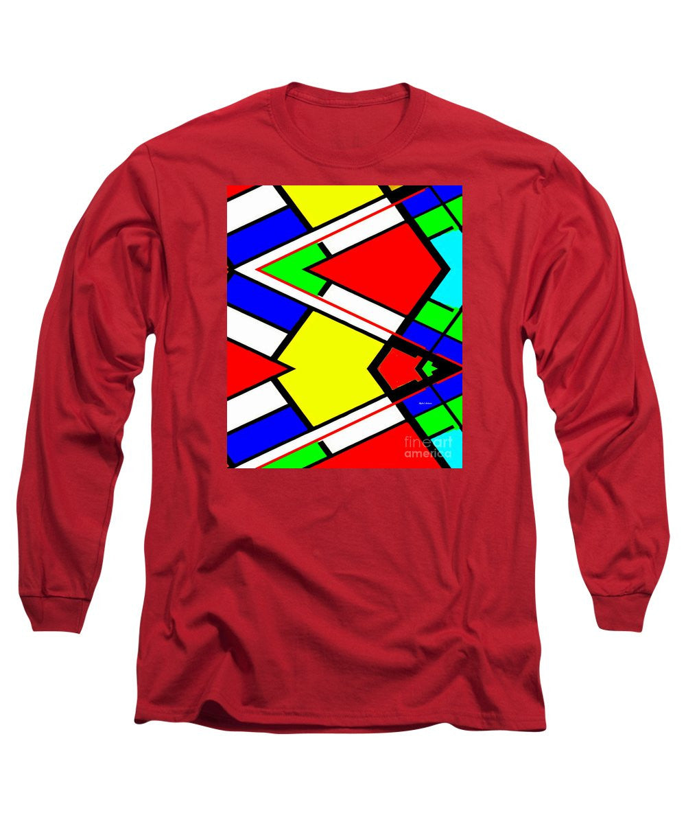 Long Sleeve T-Shirt - Geometric 9710