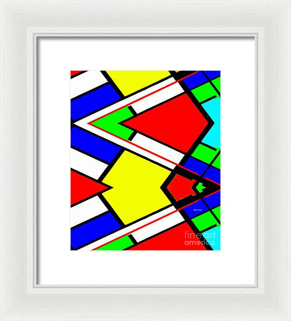 Framed Print - Geometric 9710