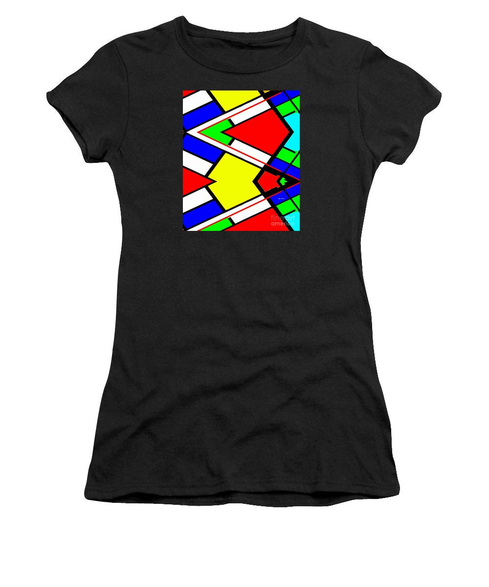Women's T-Shirt (Junior Cut) - Geometric 9710