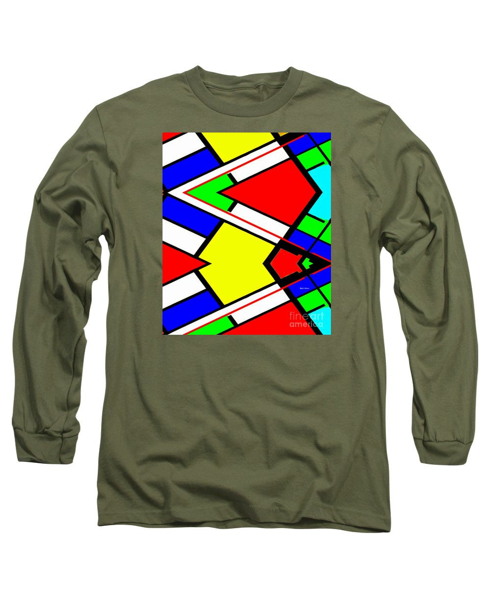 Long Sleeve T-Shirt - Geometric 9710