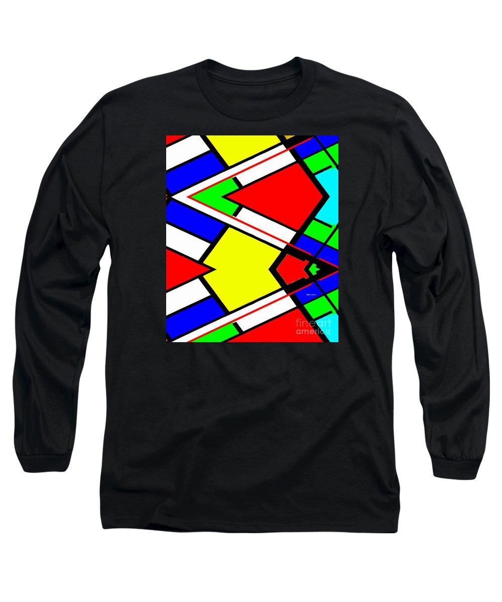 Long Sleeve T-Shirt - Geometric 9710