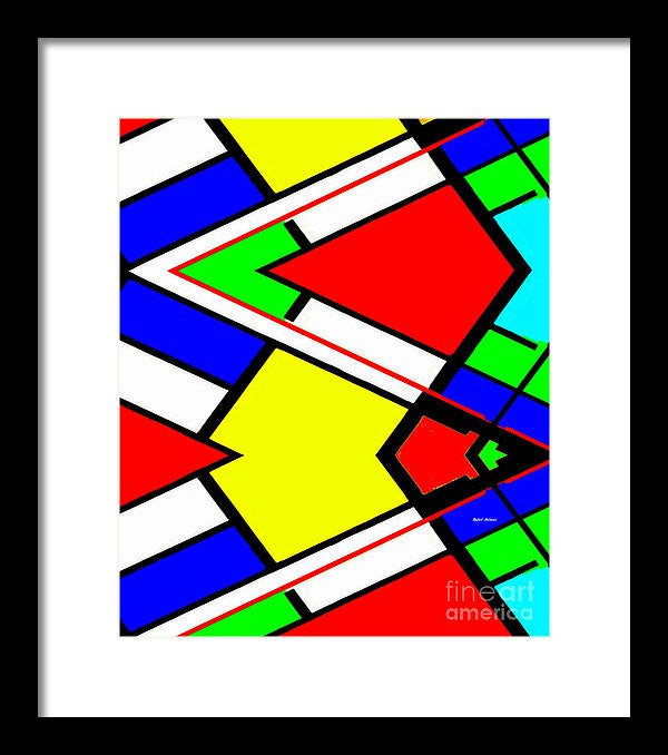 Framed Print - Geometric 9710