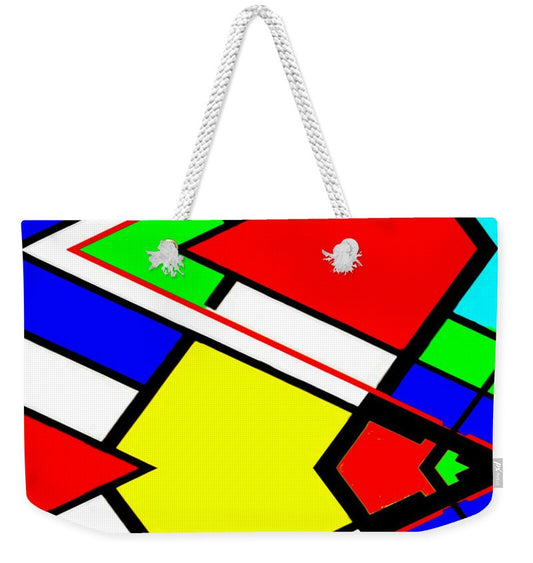 Weekender Tote Bag - Geometric 9710