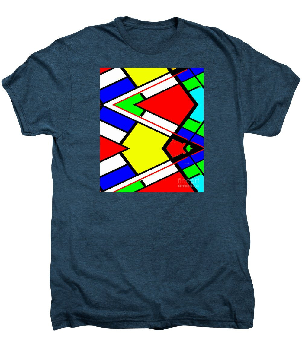 Men's Premium T-Shirt - Geometric 9710