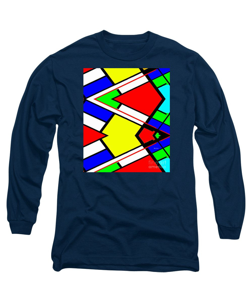 Long Sleeve T-Shirt - Geometric 9710