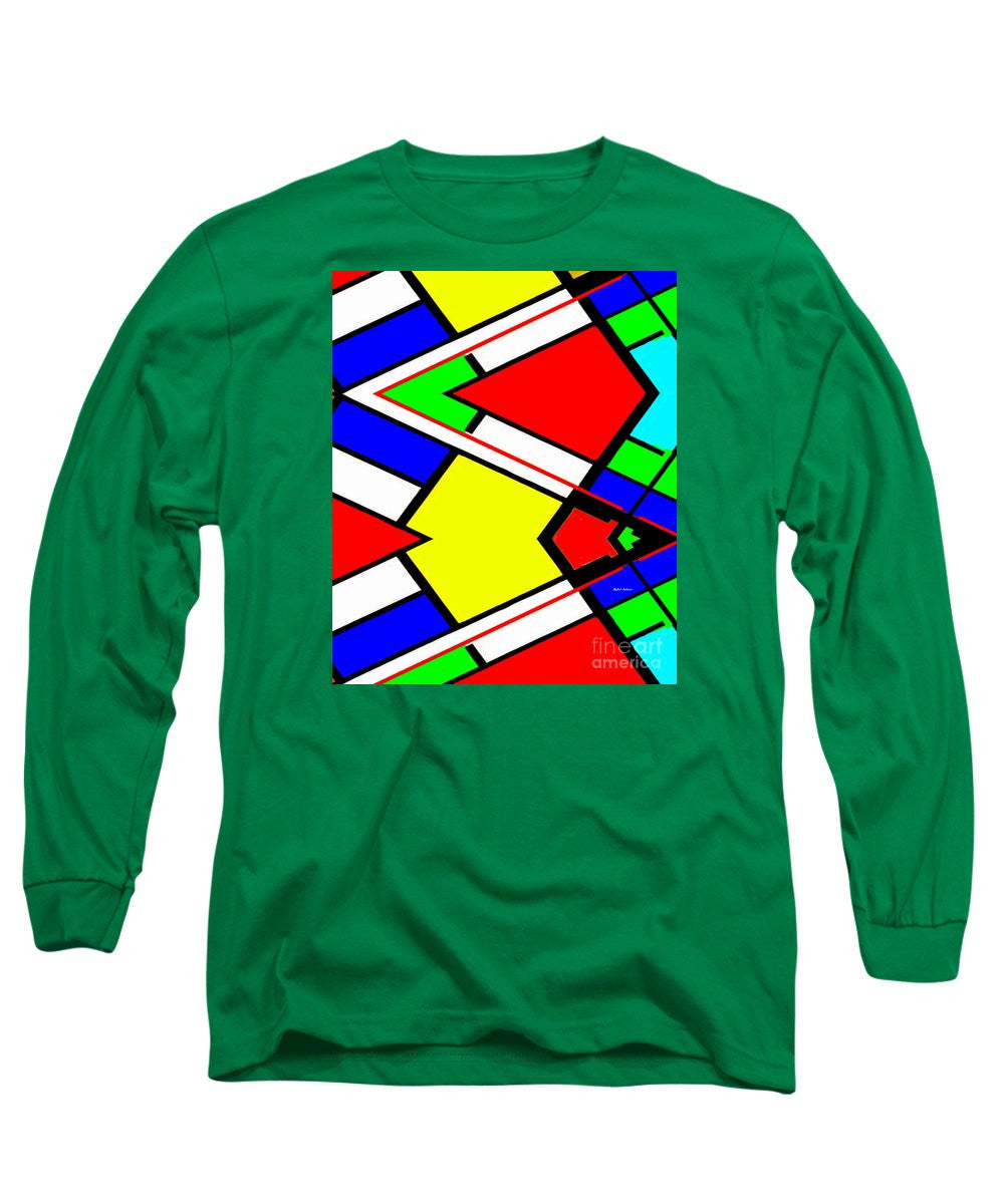 Long Sleeve T-Shirt - Geometric 9710