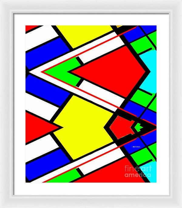 Framed Print - Geometric 9710