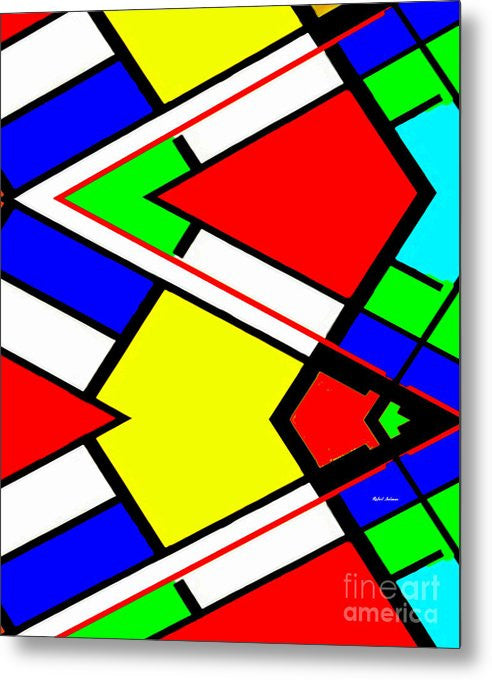 Metal Print - Geometric 9710