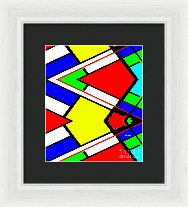 Framed Print - Geometric 9710