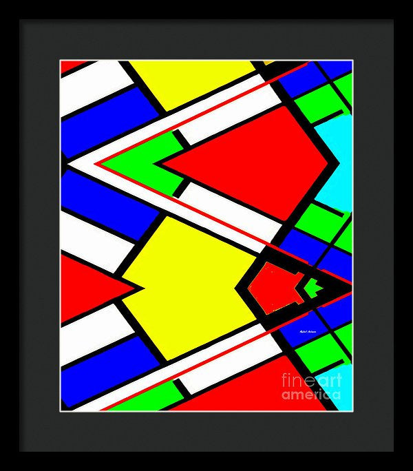 Framed Print - Geometric 9710