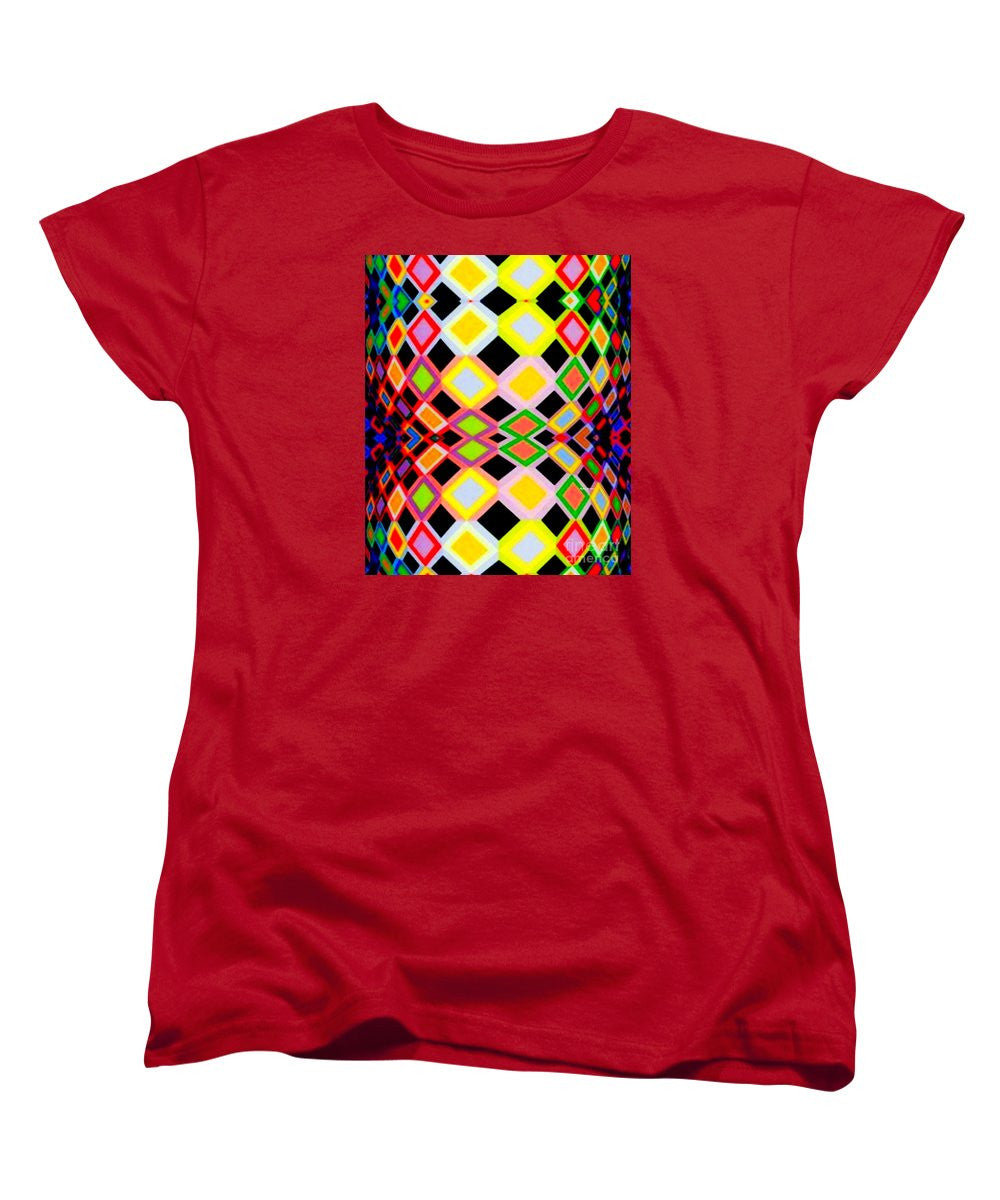 Women's T-Shirt (Standard Cut) - Geometric 9716