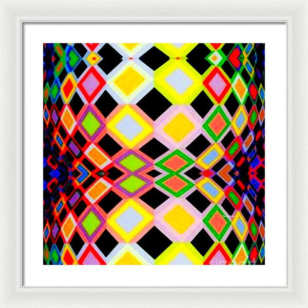 Framed Print - Geometric 9716