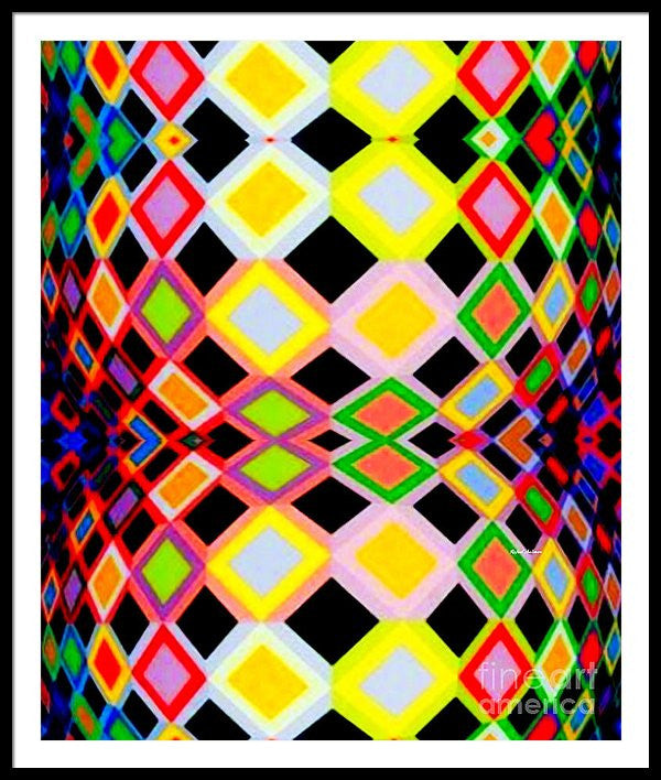 Framed Print - Geometric 9716