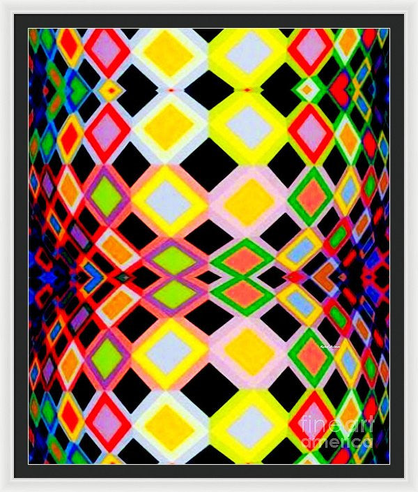 Framed Print - Geometric 9716