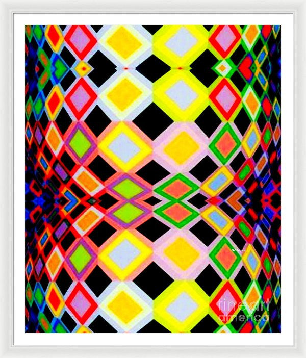 Framed Print - Geometric 9716