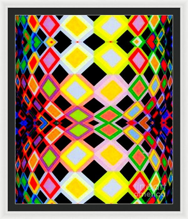 Framed Print - Geometric 9716