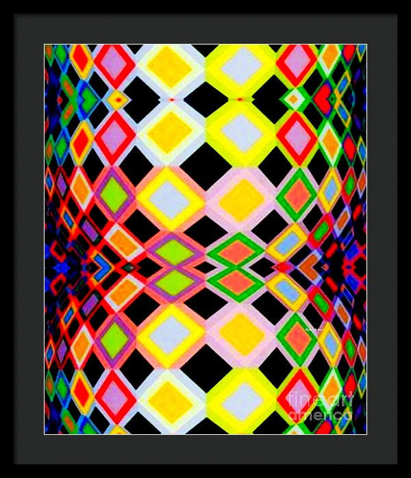 Framed Print - Geometric 9716