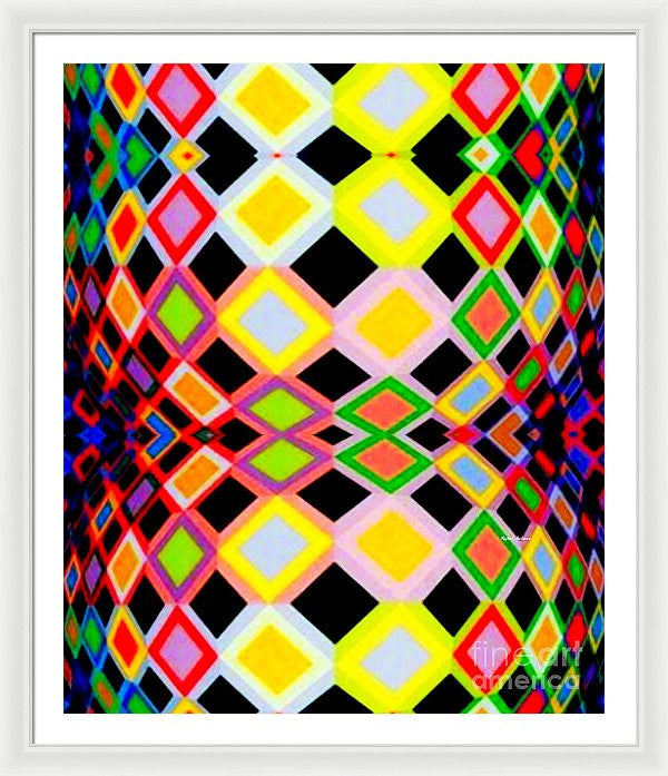 Framed Print - Geometric 9716