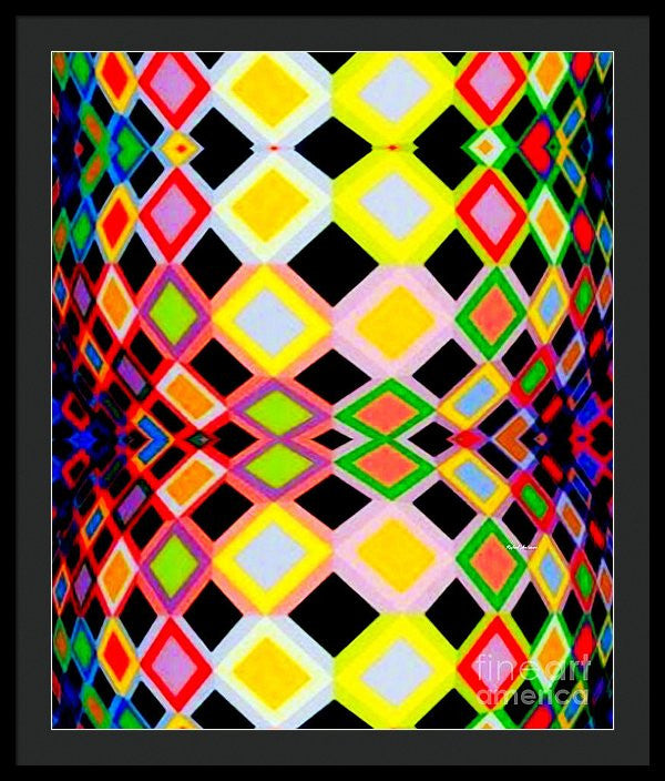 Framed Print - Geometric 9716