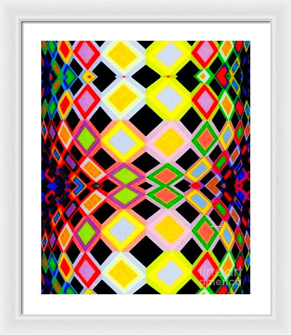 Framed Print - Geometric 9716