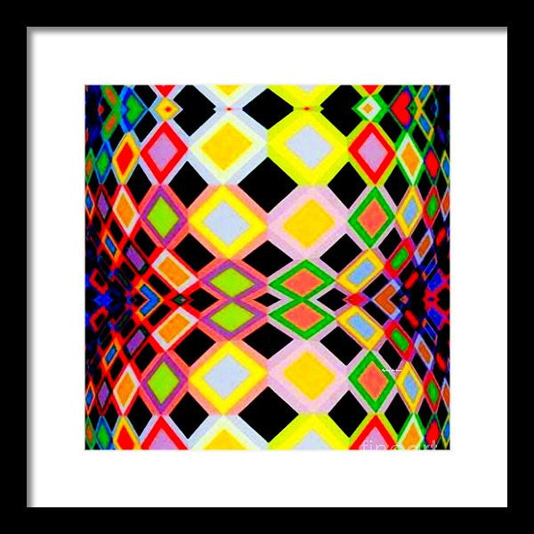 Framed Print - Geometric 9716