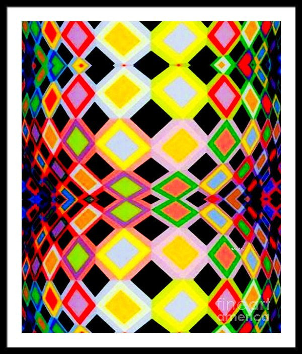 Framed Print - Geometric 9716