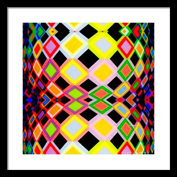 Framed Print - Geometric 9716