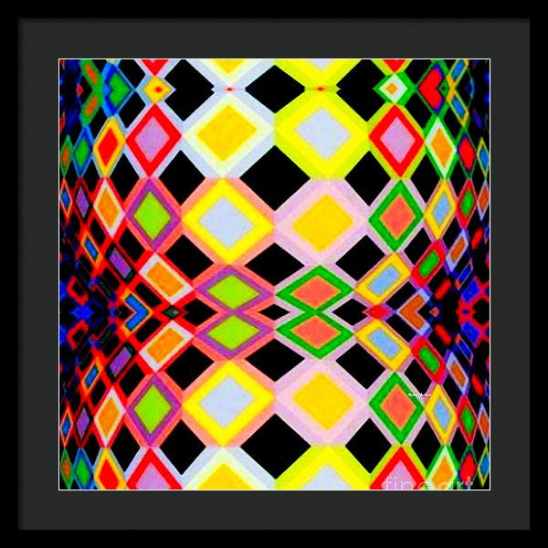 Framed Print - Geometric 9716