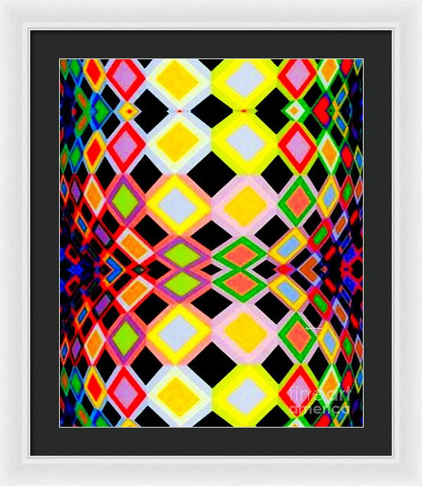 Framed Print - Geometric 9716