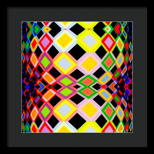 Framed Print - Geometric 9716