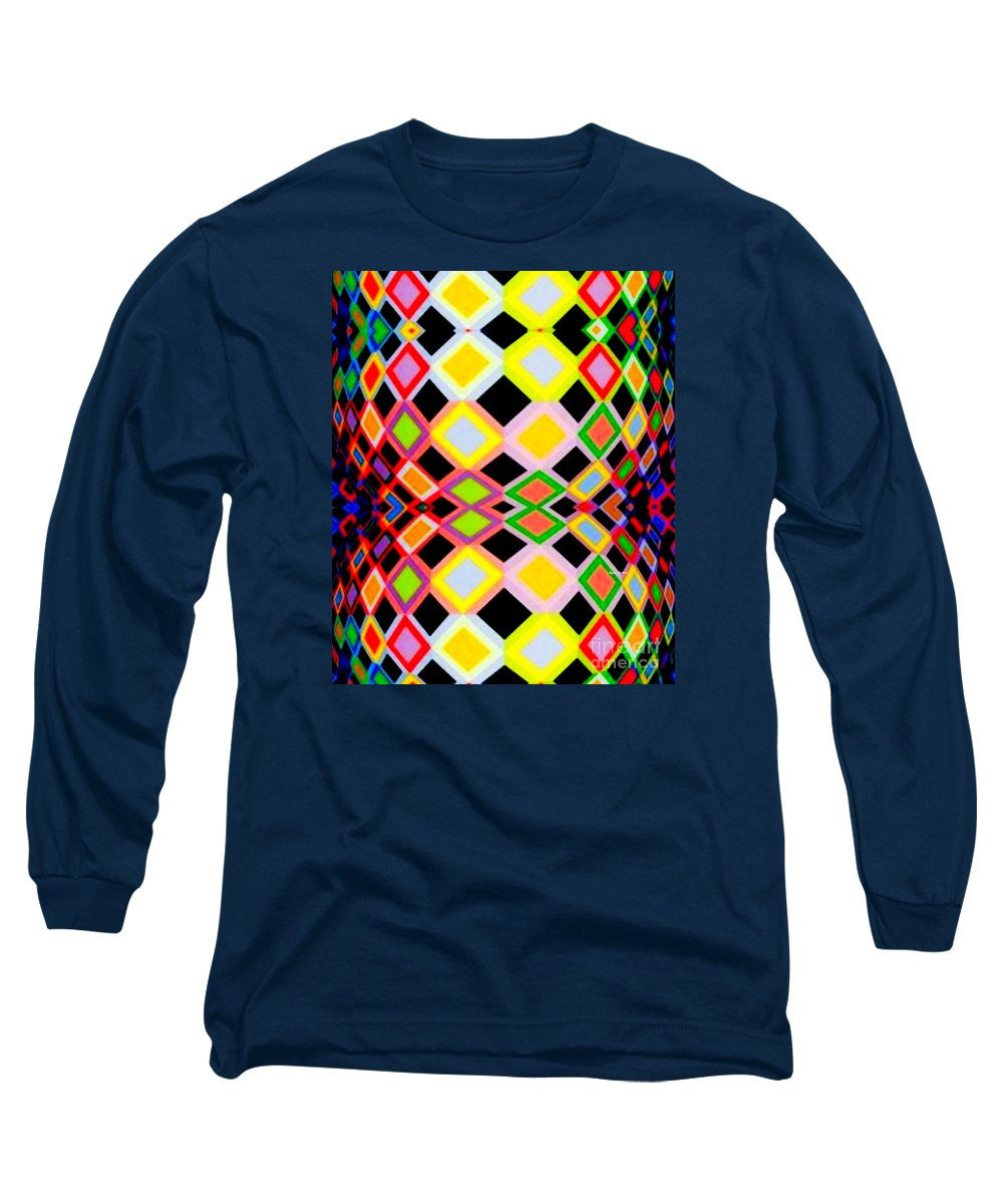 Long Sleeve T-Shirt - Geometric 9716