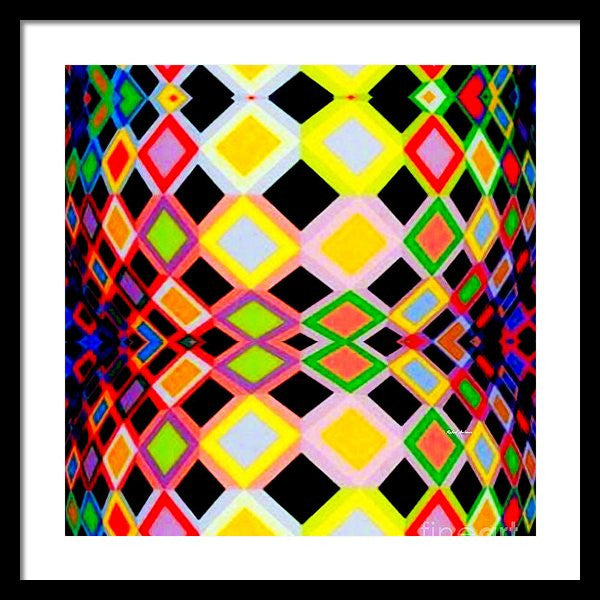 Framed Print - Geometric 9716