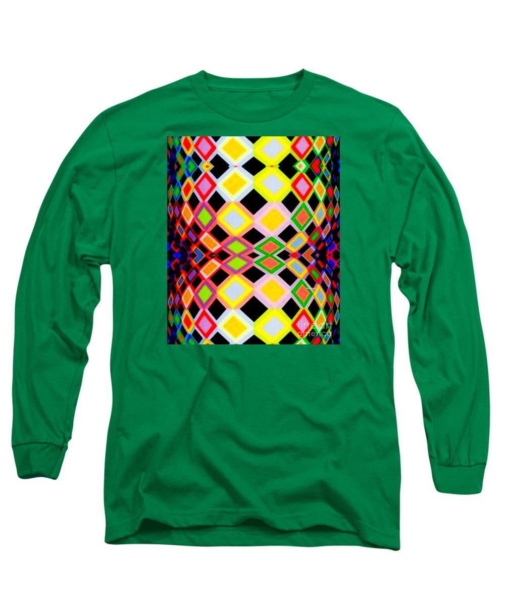 Long Sleeve T-Shirt - Geometric 9716